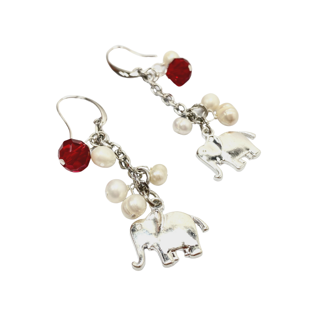 Delta Line Earrings Delta Earrings Cerese D, Inc. Silver  