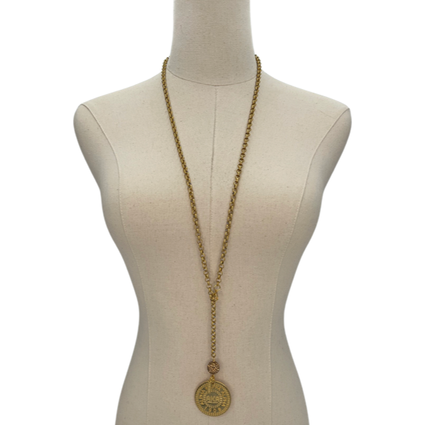 AKA Classic 3 Way Gold Necklace AKA Necklaces Cerese D, Inc.   