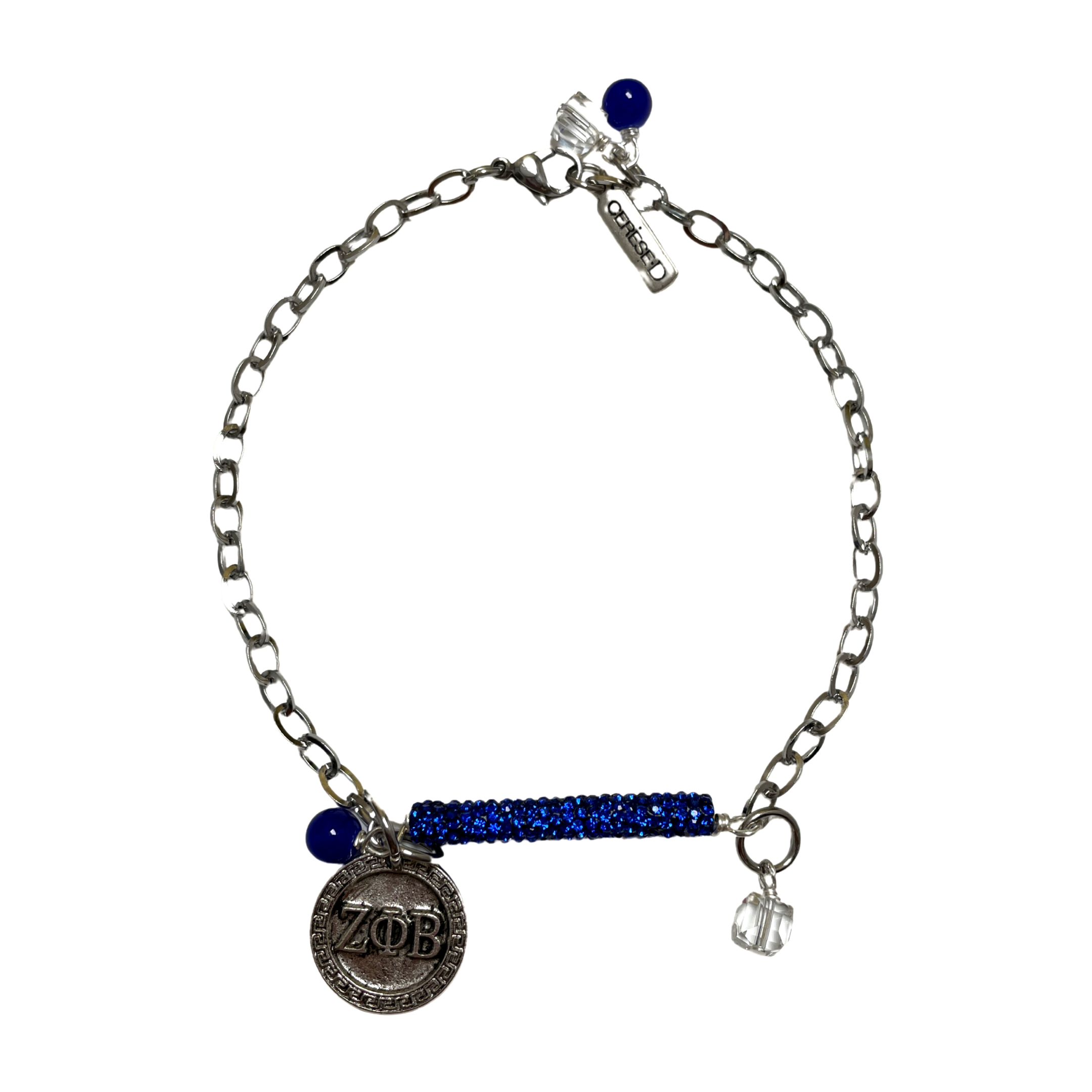 A15344 ZETA Zeta Anklet Cerese D, Inc. 10"  