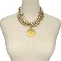 AKA NYC Necklace AKA Necklaces Cerese D, Inc. Gold  