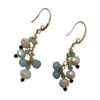 Lady Bird Freshwater Pearl Earrings Earrings Cerese D, Inc.   