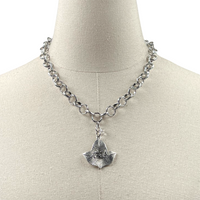 AKA Classic Rizell Necklace AKA Necklaces Cerese D, Inc. Leaf Silver 