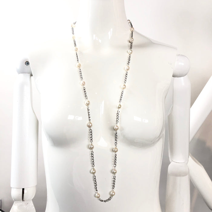 Lady's First Necklace Necklaces Cerese D, Inc. Silver  