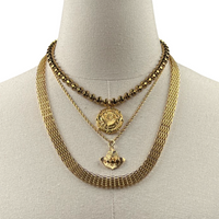 AKA D’Or Necklace Set AKA Necklaces Cerese D, Inc. Option A Necklaces Only  