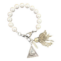 Delta Classic Pearl 10 Bracelet DELTA Bracelets Cerese D Jewelry Silver Pryamid 
