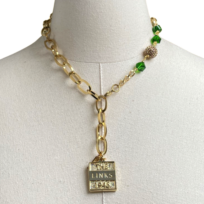 Links Sell It Necklace LINKS Necklaces Cerese D, Inc. Gold  