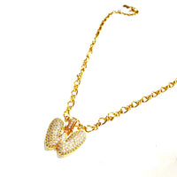 Initial Impression Necklace Necklaces Cerese D, Inc. Gold W 