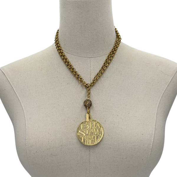 Delta Classic 3 Way Gold Necklace DELTA Necklaces Cerese D, Inc.   