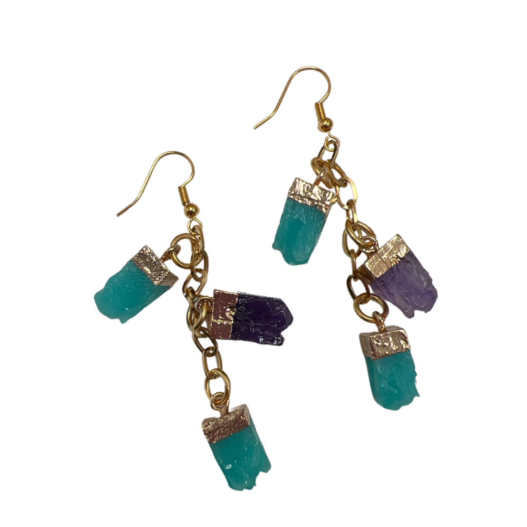 Hidden City Earrings Earrings Cerese D, Inc. Option B  