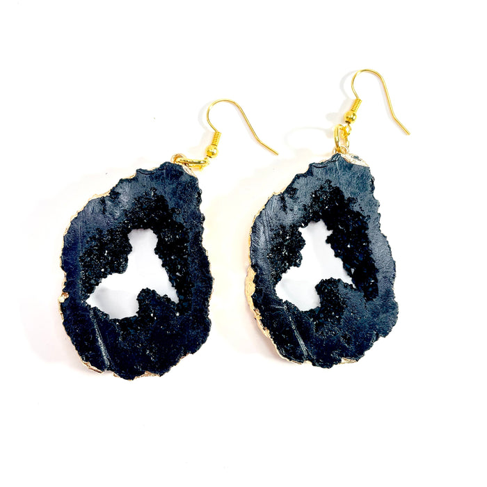 Obsidian Night Earring Cerese D, Inc.   