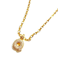 Initial Impression Necklace Necklaces Cerese D, Inc. Gold Q 
