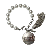Links Classic Pearl 10 Bracelet LINKS Bracelets Cerese D Jewelry Silver Radiant 