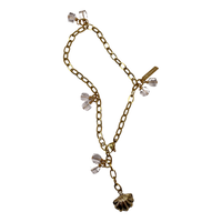Caribbean Cruise Anklet Anklets Cerese D, Inc. Gold Sea Shell 10"