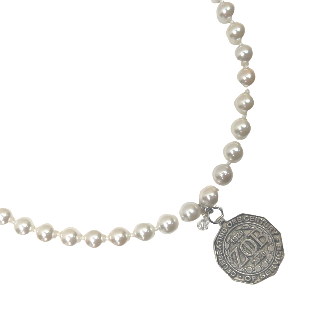 Zeta Classic Pearl 10 Necklace Zeta Necklace Cerese D Jewelry Centennial  