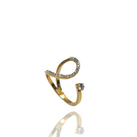Exclaim Ring Rings Cerese D, Inc. 6 Gold 