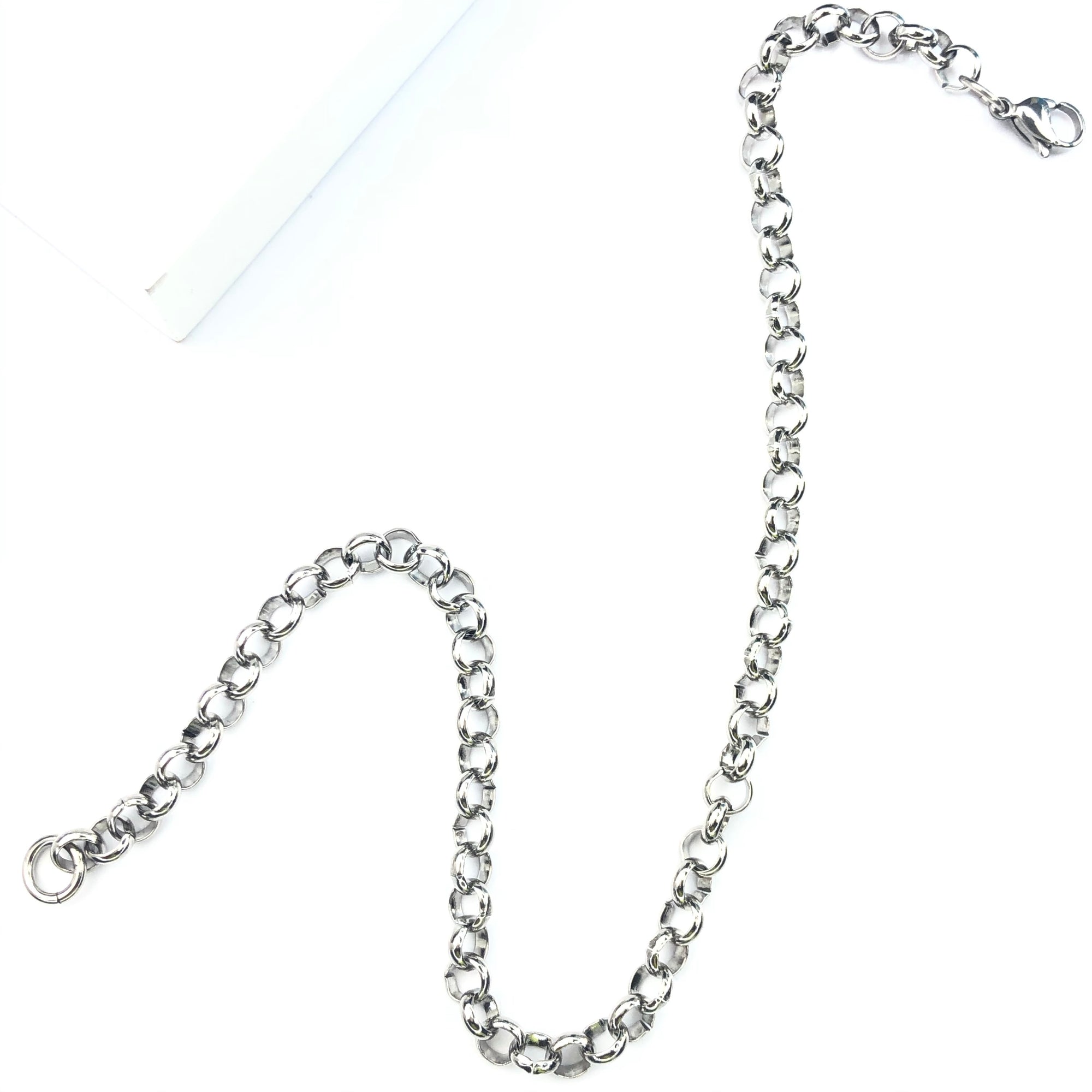 EXT13927 Small 12" Extension Chain Cerese D, Inc. Silver  