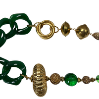 Liam Green Necklace Necklaces Cerese D, Inc.   