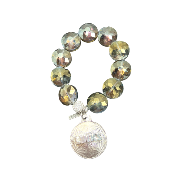 Iridescent cheap crystal bracelet