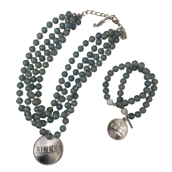 C15380 Links LINKS Necklaces Cerese D, Inc. Silver  