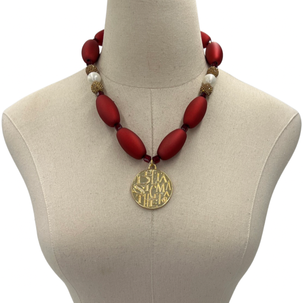 Delta Woody Necklace DELTA Necklaces Cerese D, Inc. Gold  