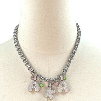 AKA Notes Necklace AKA Necklaces Cerese D, Inc. Silver  