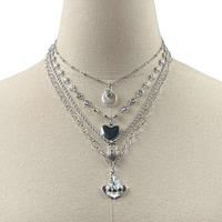 AKA Argenis Silver Necklace Set AKA Necklaces Cerese D, Inc.   