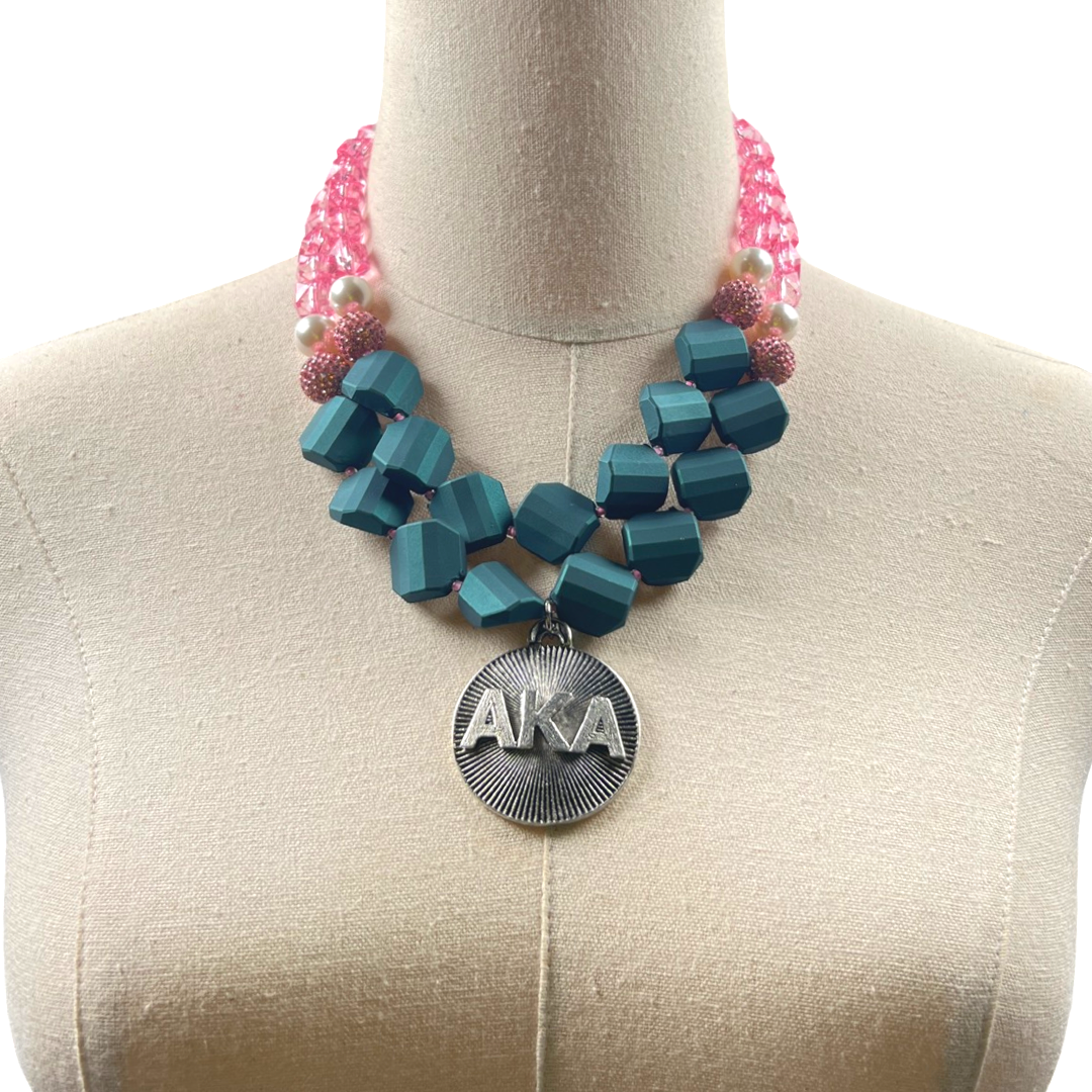 AKA Advance Necklace AKA Necklaces Cerese D Jewelry Silver  