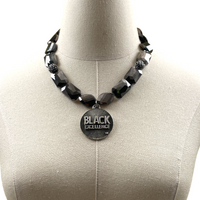 Pure Awakening Necklace Black Excellence Cerese D, Inc.   