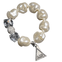 Delta Pillow Bracelet DELTA Bracelets Cerese D, Inc. Silver / 7-7.5"  