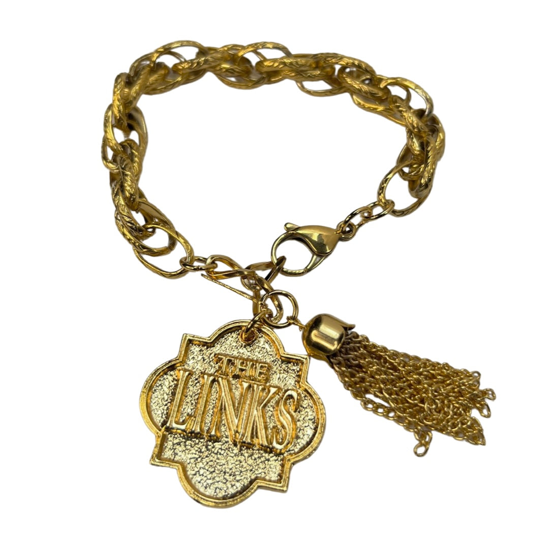 Links Classic Rope Bracelet LINKS Bracelets Cerese D, Inc. Gold Shield 