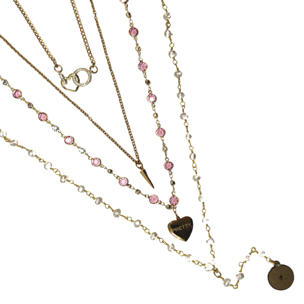 AKA Dainty Valentine's Necklaces