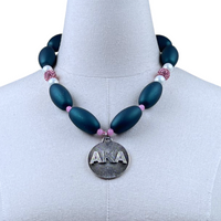 AKA Woody Necklace AKA Necklaces Cerese D, Inc. Silver  