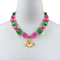 AKA Yummy Fruit Necklace AKA Necklaces Cerese D, Inc. Gold  