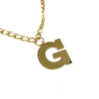Lettering Legend Necklace Necklaces Cerese D, Inc. Gold G 