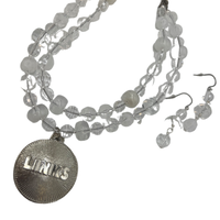 Links Freeze Necklace Links Necklace Cerese D, Inc. Silver  
