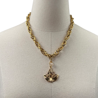 AKA Classic Rope Necklace AKA Necklaces Cerese D, Inc. Leaf Gold 