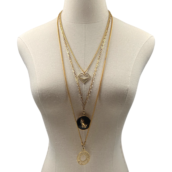 AKA Capella Necklace Set AKA Necklaces Cerese D, Inc. Gold  