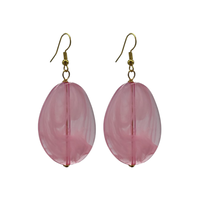 Pink Pad Earring AKA Earrings Cerese D, Inc. Gold  