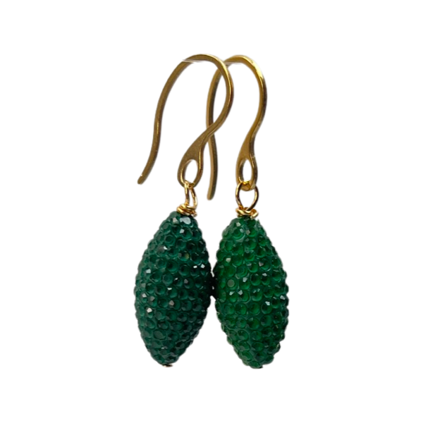 Green Gate Earring LINKS Earrings Cerese D, Inc. Gold  