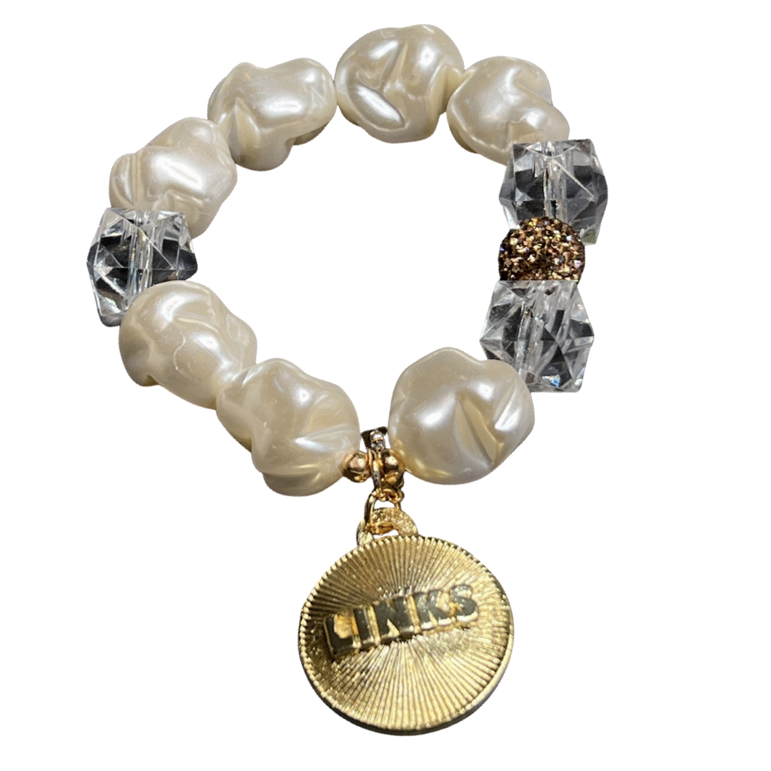 Links Pillow Bracelet LINKS Bracelets Cerese D, Inc. Gold / 8-8.5"  