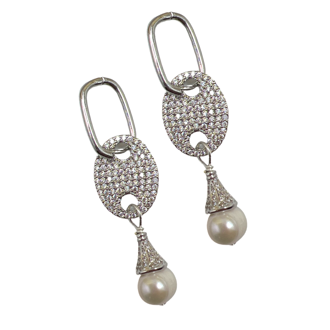 Absolute Emotion Earrings Earrings Cerese D, Inc. Silver  