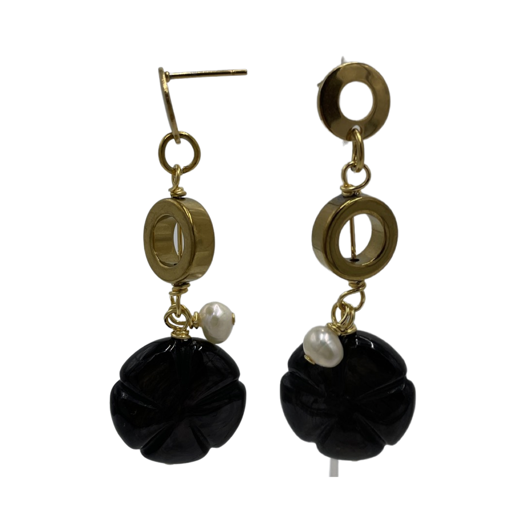 Bambusa Earring Earrings Cerese D, Inc.   