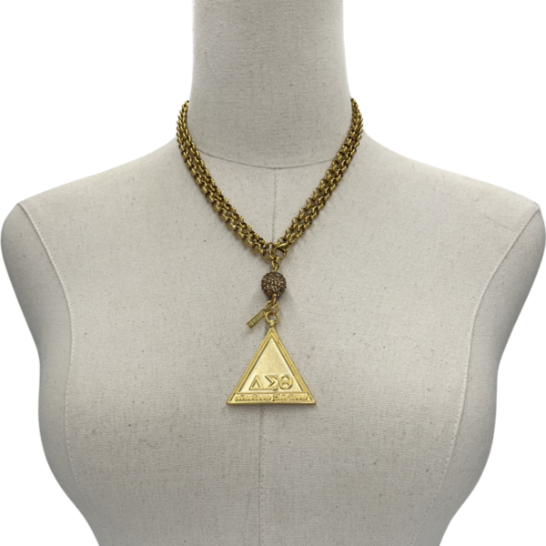 Delta Classic 3 Way Gold Necklace DELTA Necklaces Cerese D, Inc.   