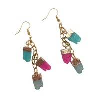 Hidden City Earrings Earrings Cerese D, Inc. Option A  