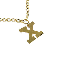 Lettering Legend Necklace Necklaces Cerese D, Inc. Gold X 