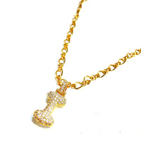 Initial Impression Necklace Necklaces Cerese D, Inc. Gold I 