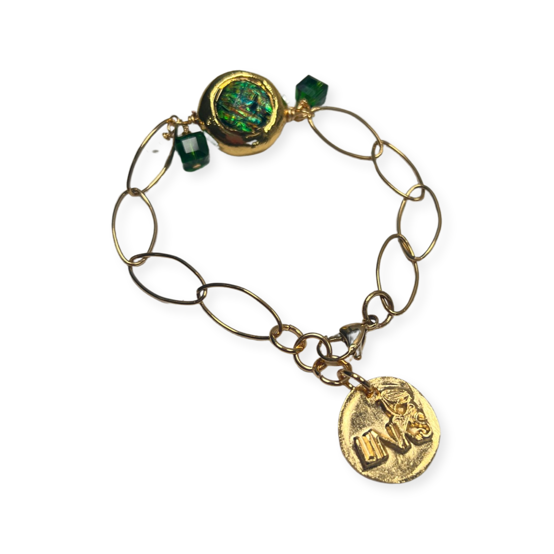 Links Flutter Bracelet LINKS Bracelets Cerese D, Inc. Default Title  