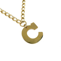 Lettering Legend Necklace Necklaces Cerese D, Inc. Gold C 