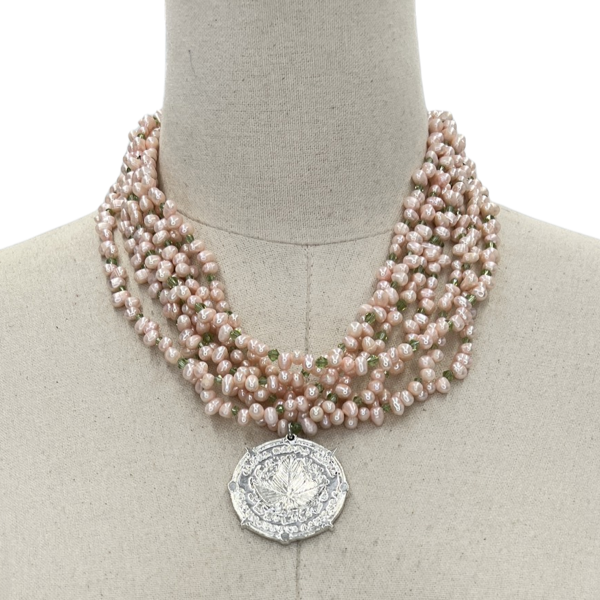 AKA Shy Pearl Necklace AKA Necklaces Cerese D, Inc.   