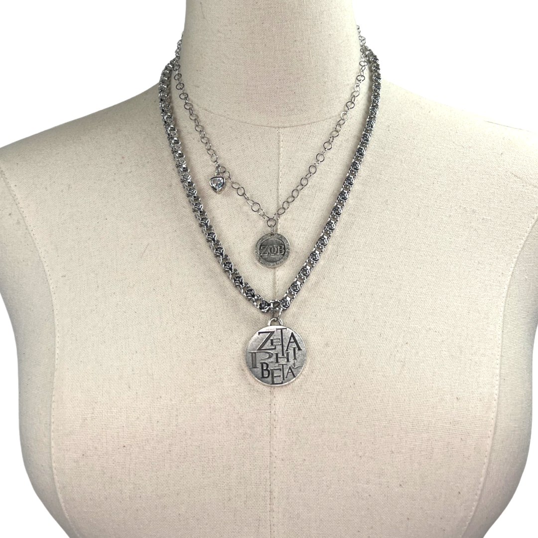 C14410 Zeta Zeta Necklace Cerese D, Inc.   